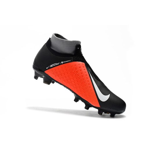 Nike Phantom VSN Elite DF FG - Zwart Oranje Vit_3.jpg